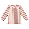 Girls and Boys Long Sleeve Rash Guard Shirt Neutral Swim Shirts