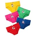 Girls Cartoon Printed Panty Pack of 5
