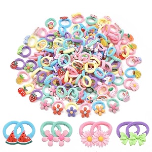 Girls Clubs Elastic Hair Rubber Bands Ties