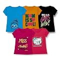 Girls Cotton Casual Set of 5 pcs