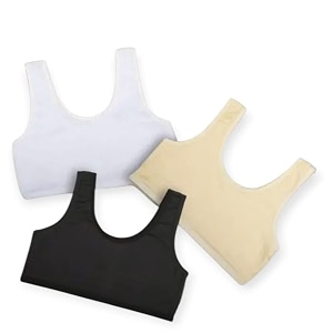 Girls Cotton Sports Bra Non-Padded Full Coverage