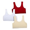Girls Cotton Sports Bra Non-Padded Full Coverage