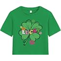Girls Crop Tops St Patricks Day T-Shirts