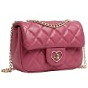 Girls Crossbody Purse, Heart-Shaped Lock, Gift for Teens