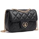 Girls Crossbody Purse, Heart-Shaped Lock, Gift for Teens