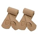 Girls Dance Tights Soft Convertible 60D Tights for Ballet Activewear Daily
