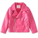 Girls Faux Leather Jacket Motorcycle amp Bomber