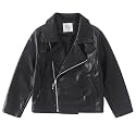 Girls Faux Leather Jacket Motorcycle amp Bomber