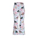 Girls Flare Leggings Cute Bell Bottoms for Teen Girls Wide Leg Sweatpants for 5-14 T