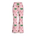 Girls Flare Leggings Cute Bell Bottoms for Teen Girls Wide Leg Sweatpants for 5-14 T