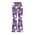 Girls Flare Leggings Cute Bell Bottoms for Teen Girls Wide Leg Sweatpants for 5-14 T