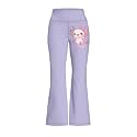Girls Flare Leggings Cute Bell Bottoms for Teen Girls Wide Leg Sweatpants for 5-14 T