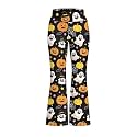 Girls Flare Leggings Cute Bell Bottoms for Teen Girls Wide Leg Sweatpants for 5-14 T