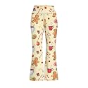 Girls Flare Leggings Cute Bell Bottoms for Teen Girls Wide Leg Sweatpants for 5-14 T