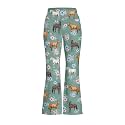 Girls Flare Leggings Cute Bell Bottoms for Teen Girls Wide Leg Sweatpants for 5-14 T