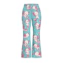 Girls Flare Leggings Cute Bell Bottoms for Teen Girls Wide Leg Sweatpants for 5-14 T