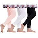 Girls Footless Tights for Dance Ballet Ultra Soft Leggings for Toddler Gymnastics Students Children Stockings