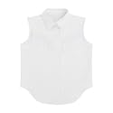 Girls Fringe Shirt Sleeveless Button Down Western Cowgirl Tassel Trim Casual Blouse Shirt Top 4-13Y