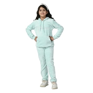Girls Fur Night Suit Regular Fit