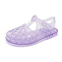 Girls Jelly Sandals, Princess Dress Shoes for Toddlers and Little Kids