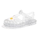 Girls Jelly Sandals, Princess Dress Shoes for Toddlers and Little Kids