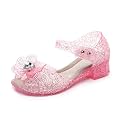 Girls Jelly Sandals Princess Mary Jane Dress Up Shoes for Cosplay Party Birthday Toddler Little Girls