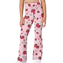 Girls Leggings Floral Print High-Waisted Flared Pants 5-14 Years