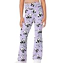 Girls Leggings Floral Print High-Waisted Flared Pants 5-14 Years