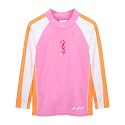 Girls Long Sleeve Rash Guard 12 mos - 12 yrs, UPF 50+ Sun Protection