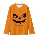 Girls Long Sleeve Shirts Casual Crewneck Soft T-shirts for Girls 3-16 Years Old