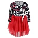 Girls Long Sleeve Tulle Tutu Dresses for Kid and Toddler