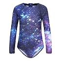 Girls One Piece Rash Guard Long Sleeve Swimsuits for Girls UPF 50+ Sun Protection Bathing Suits 3-16 Years
