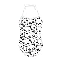 Girls One Piece Swimsuit Beach Bathing Suit Toddler Floral Halter Straps Swimwear for 1-10 Years