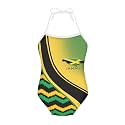 Girls One Piece Swimsuit Beach Bathing Suit Toddler Floral Halter Straps Swimwear for 1-10 Years