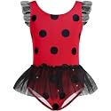 Girls One Piece Swimsuit Cute Princess Bathing Suits Beach Swimwears