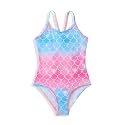 Girls One Piece Swimsuit Kids Girl Halter Quick Dry Swimwear Beach Summer Floral Bathing Suit 4-12 Years