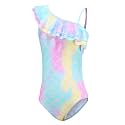 Girls One Piece Swimsuits Mermaid Bathing Suits Summer Swimsuit 2-14 Years