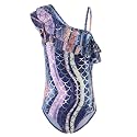 Girls One Piece Swimsuits Mermaid Bathing Suits Summer Swimsuit 2-14 Years