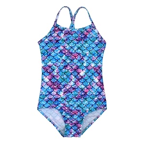 girls one pieces swimsuit cute swimwear bathing suits 2-12 years
