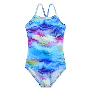 girls one pieces swimsuit cute swimwear bathing suits 2-12 years