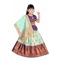 Girls Pattu Pavadai Ready to Wear Lehenga