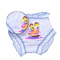 Girls Premium Cotton White Panties Bloomers Pack