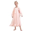 Girls Princess NightgownWinter Long Sleeve Flannel Nightdress