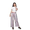 Girls Printed Floral Designer Top amp Palazzo