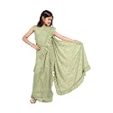Girls Ready to Wear Supernet Saree with Unstitched Blouse Piece | Embellished Traditional Ethnic Ocassion Wear Wear Saree | Fancy Wedding, Festival, Birthday Dress for Kids
