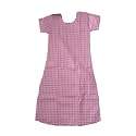 Girls School Uniform Cotton Checkered Top | Half Sleeve Comfortable School Wear Tunic | Breathable Daily Wear Uniform Dress for Kids (Multicolor