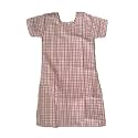 Girls School Uniform Cotton Checkered Top | Half Sleeve Comfortable School Wear Tunic | Breathable Daily Wear Uniform Dress for Kids (Multicolor