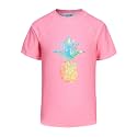 Girls Short Sleeve Rash Guard Swim Shirt Girls Sun Protection Swimsuits Quick Dry Surf Tops Bathing Suits for Girls