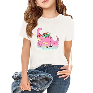 Girls Short Sleeve T Shirts Kids Summer