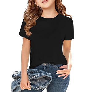 Girls Short Sleeve T Shirts Kids Summer